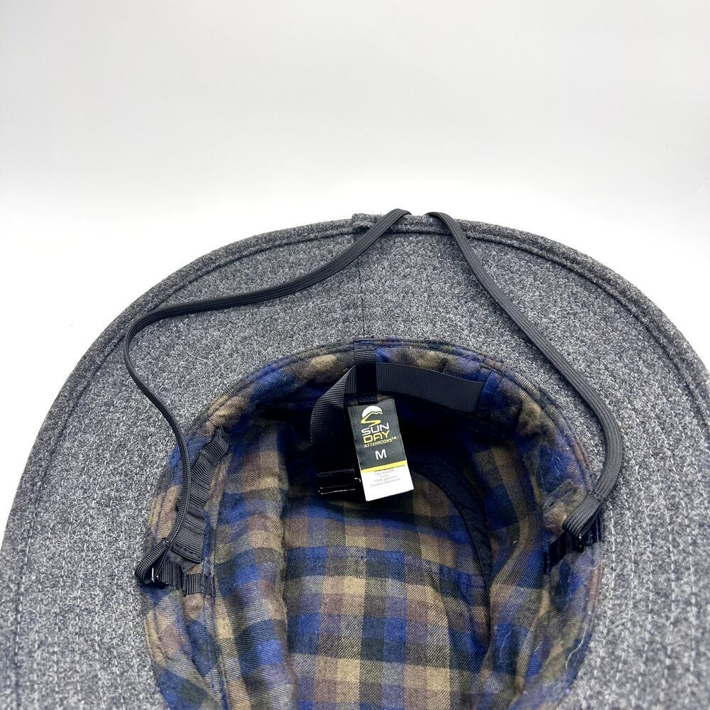 Sunday Afternoons Charter Cold Front Wool Blend Men's Hat Gray Adjustable Medium - Picture 8 of 10
